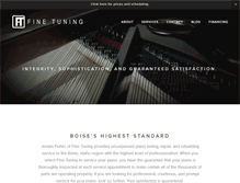 Tablet Screenshot of finetuningco.com